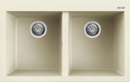 ELLECI - chiuvetă Quadra 350 G62 Bianco Antico