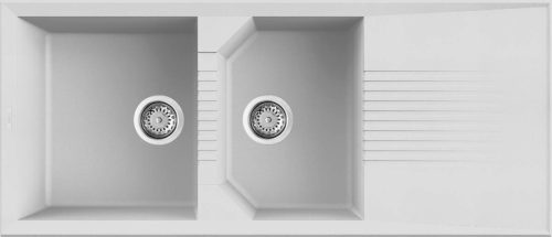 ELLECI - chiuvetă Tekno 500 G68 Bianco – produs în lichidare