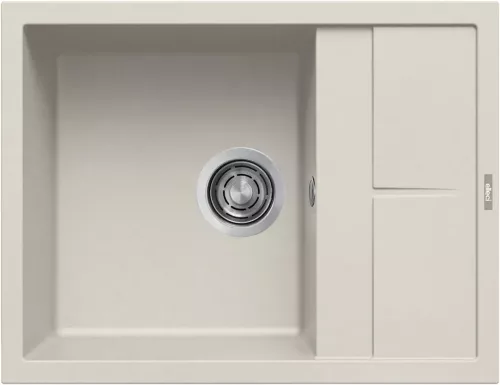 ELLECI - chiuvetă Unico 125 G39 Bianco soft