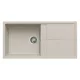 ELLECI - chiuvetă Unico 480 G39 Bianco soft