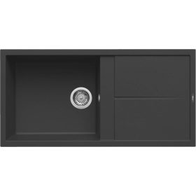 ELLECI - chiuvetă Unico 480 G40 Nero