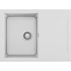 ELLECI - chiuvetă Easy 135 G68 Bianco