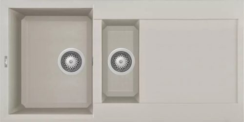 ELLECI - chiuvetă Easy 475 G39 Bianco soft