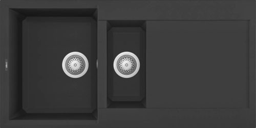 ELLECI - chiuvetă Easy 475 G40 Nero