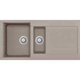 ELLECI - chiuvetă Easy 475 G43 Tortora