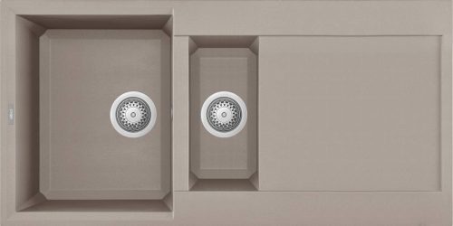 ELLECI - chiuvetă Easy 475 G43 Tortora