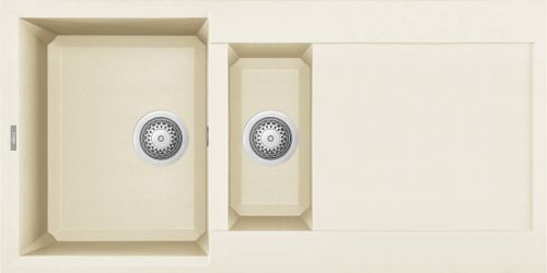 ELLECI - chiuvetă Easy 475 G62 Bianco Antico