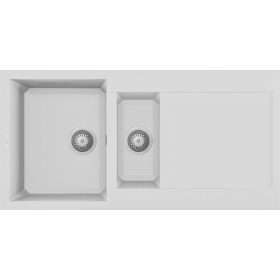 ELLECI - chiuvetă Easy 475 G68 Bianco