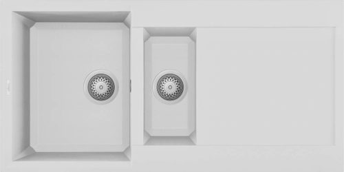 ELLECI - chiuvetă Easy 475 G68 Bianco