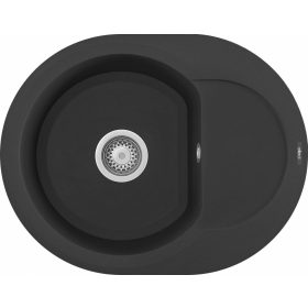 ELLECI - chiuvetă Easy ROUND 600 G40 Nero