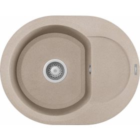 ELLECI - chiuvetă Easy ROUND 600 G51 Avena