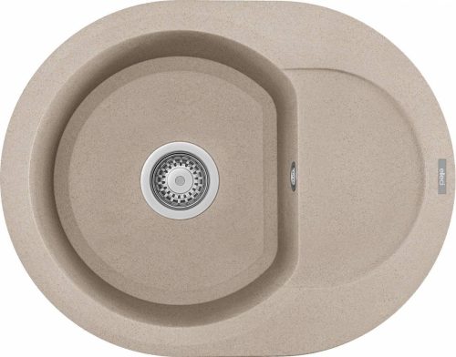 ELLECI - chiuvetă Easy ROUND 600 G51 Avena