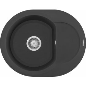 ELLECI - chiuvetă Easy ROUND 600 G59 Antracite