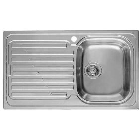 ELLECI - chiuvetă Sky 400 DX inox, cuvă dreapta