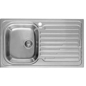 ELLECI - chiuvetă Sky 400 SX inox, cuvă stânga