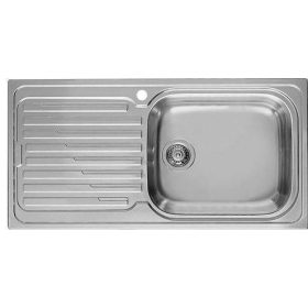 ELLECI - chiuvetă Sky 480 DX inox, cuvă dreapta