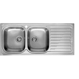 ELLECI - chiuvetă Sky 500 SX inox, cuvă stânga