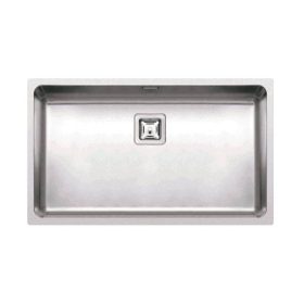   ELLECI - chiuvetă W-Square 700 inox, montaj pe blat/sub blat/încastrat