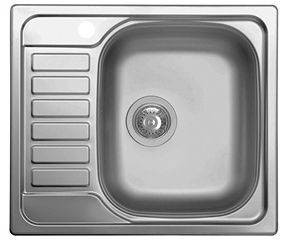 ELLECI - chiuvetă Sky 125 DX inox, cuvă dreapta