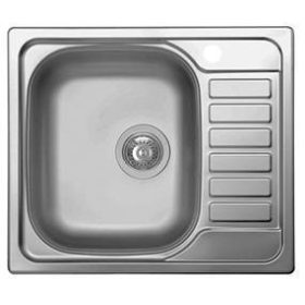 ELLECI - chiuvetă Sky 125 SX inox, cuvă stânga