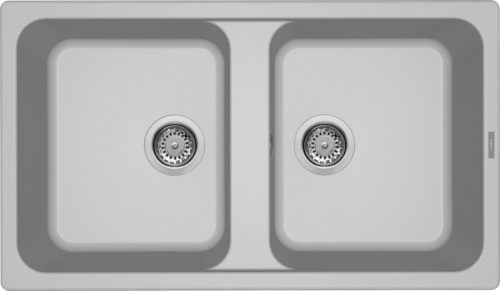 ELLECI - chiuvetă Life 450 M79 aluminiu