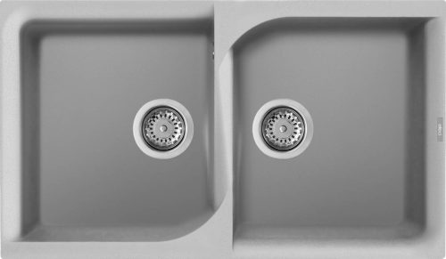 ELLECI - chiuvetă Ego 450 M79 Aluminium