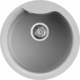 ELLECI - Gránit mosogatótálca Ego ROUND M79 Aluminium
