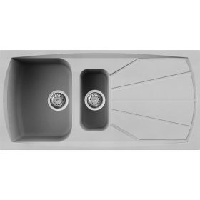   ELLECI - chiuvetă Living 475 M79 Aluminium – produs în lichidare