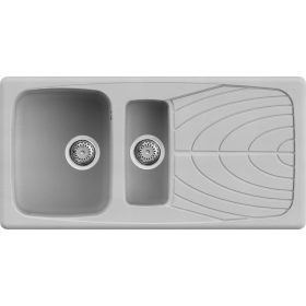   ELLECI - chiuvetă Master 475 M79 Aluminium – produs în lichidare