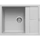 ELLECI - Gránit mosogatótálca Unico 125 M79 Aluminium