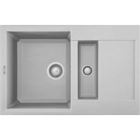   ELLECI - chiuvetă Easy 325 M79 Aluminium – produs în lichidare