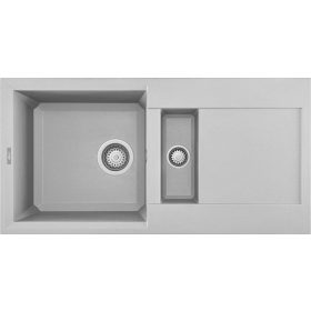   ELLECI - chiuvetă Easy 425 M79 Aluminium – produs în lichidare