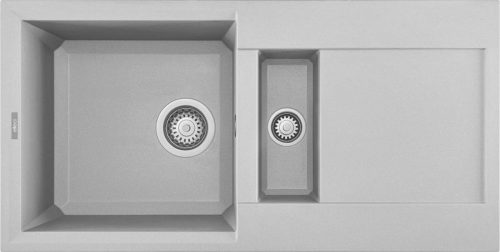 ELLECI - chiuvetă Easy 425 M79 Aluminium – produs în lichidare