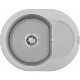 ELLECI - chiuvetă Easy ROUND 600 M79 Aluminium