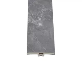   Vinyl SPC padló burkolatváltó Fjord márvány mintás sötét szürke 2400x45x6 mm