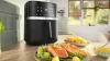 Bosch MAFS2462B Serie 4 Fekete Air Fryer Dupla Fűtőszállal