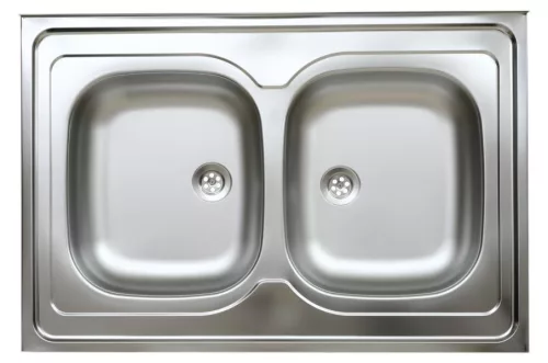 LIVINOX 111 chiuvetă din inox cu două cuve 900x600 mm