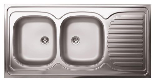 LIVINOX 134 chiuvetă inox, serie 60 cm, cu cuvă plină (stânga)