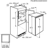 ZANUSSI Progress PK0814 Beépíthető hűtőszekrény | 142 l | 88 cm magas | 56 cm széles