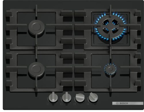 BOSCH PNH6B6K40 Serie|4 Beépíthető gázfőzőlap Fekete | 60 cm