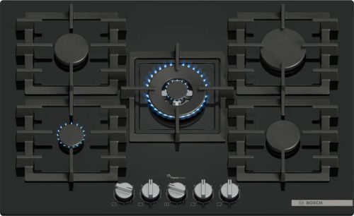 BOSCH PPQ7A6I40 Serie|6 Beépíthető gázfőzőlap Fekete | 75 cm