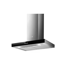   Turboair NORMA H6 IX/BL/A/60 hotă, 60 cm, cu panou frontal din sticlă neagră