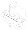 Elica - Páraelszívó STRIPE WH/A/90 - A készlet erejéig rendelhető!