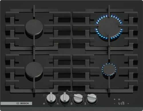 Bosch PRP6A6H40 Serie8 Fekete Kerámiaüveg Gázfőzőlap