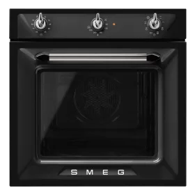   SMEG cu ventilație cuptor, Victoria design, 60 cm, analogic, negru