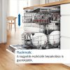 Bosch SMI4HCS19E Serie4 Okos Félig Beépíthető Mosogatógép