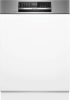 BOSCH SMI6ECS12E Serie|6 Beépíthető kezelőpaneles mosogatógép | 60 cm