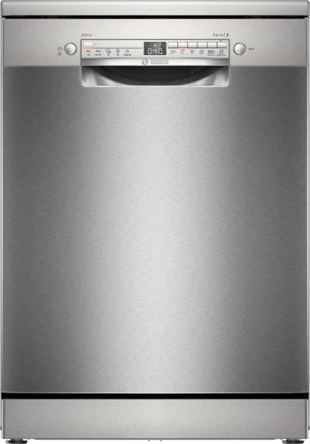 Bosch SMS2HVI02E Serie2 Inox Okos Mosogatógép Home Connect Funkcióval