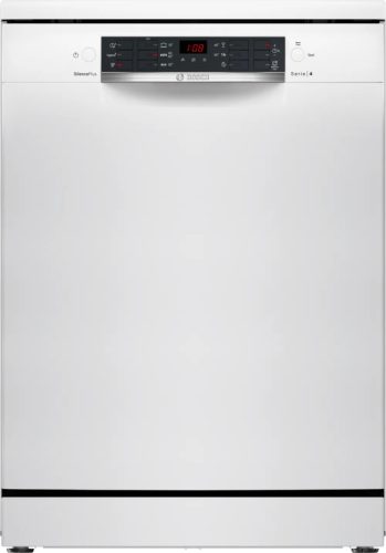 Bosch SMS46KW02E Serie4 Fehér SuperSilence Mosogatógép Extra Szárítással