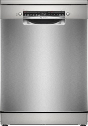 Bosch SMS4EVI08E Serie4 Inox Ujjlenyomatmentes Mosogatógép EfficientDry Rendszerrel